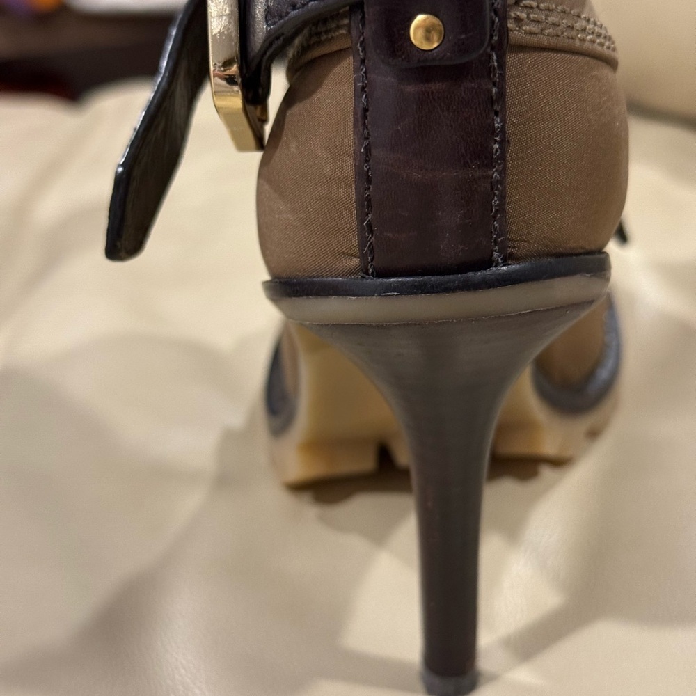 Tory Burch high heel buckled ankle boots - Picture 10 of 16